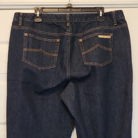 Michael Kors Womens Size 18W Blue Wide Leg Denim Jeans - Picture 5 of 14